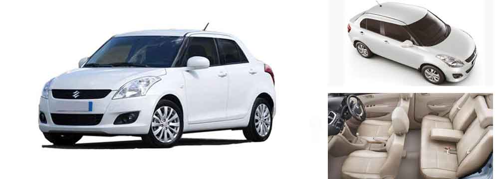 Maruti Swift Dzire car rental